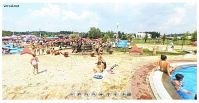 Banja Vrujci virtual panorama :: Pools of the First New Spa