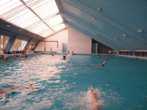 indoor swimming pools of hotel vrujci