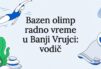 Naslovna grafika u jednostavnom, modernom stilu sa motivima spa centra i bazena