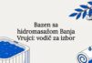 Naslovna kartica sa ilustracijama spa centra i đakuzija