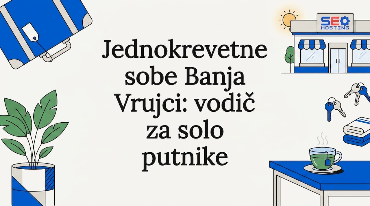 Ilustracija koja krasi naslovnu stranu vodiča posvećenog jednokrevetnim sobama
