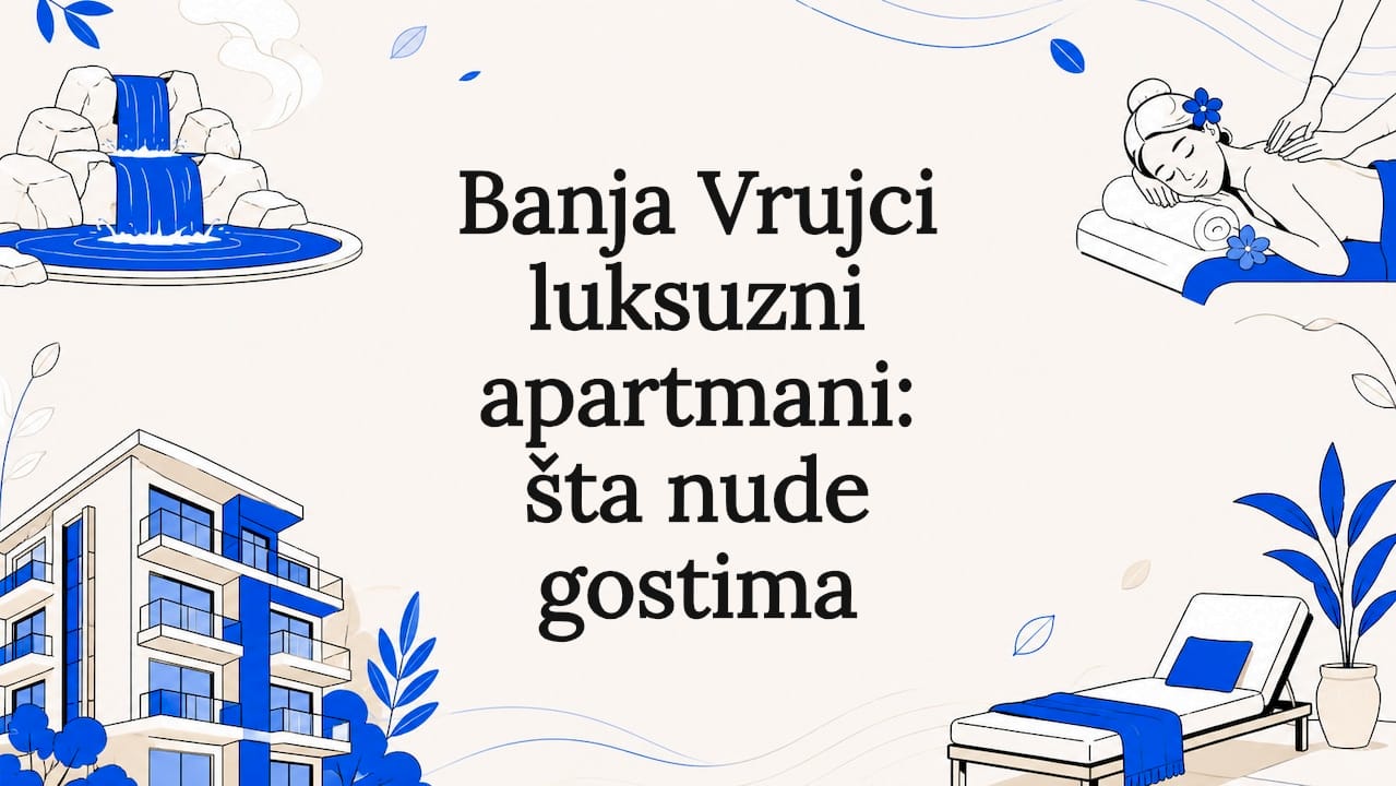 Ukrasna kartica sa sofisticiranim ikonama koje simbolizuju wellness